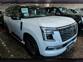 Nissan  Patrol  Platinum turbo  2025  Automatic  0 Km  6 Cylinder  Four Wheel Drive (4WD)  SUV  White  With Warranty
