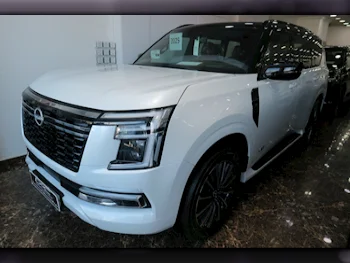 Nissan  Patrol  Platinum turbo  2025  Automatic  0 Km  6 Cylinder  Four Wheel Drive (4WD)  SUV  White  With Warranty