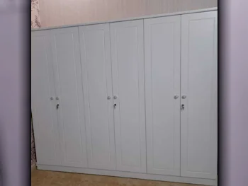 خزائن ودواليب الملابس والزينة - دوحة فيرنيتشر  - خزائن  - أبيض