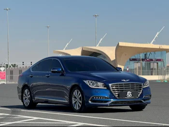 Genesis  G80  2017  Automatic  52,000 Km  6 Cylinder  Rear Wheel Drive (RWD)  Sedan  Blue