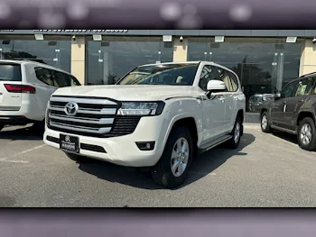 تويوتا  لاند كروزر  جي اكس ار  2024  اوتوماتيك  0 كم  6 سلندر  دفع رباعي  اس يو في  أبيض  تحت الضمان