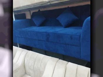 الأرائك والكنب والكراسي لايف ستايل  طقم كنب  - قماش  - أخضر