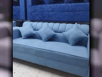 الأرائك والكنب والكراسي لايف ستايل  طقم كنب  - قماش  - أخضر