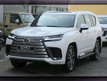 Lexus  LX  600 Luxury  2024  Automatic  0 Km  6 Cylinder  Four Wheel Drive (4WD)  SUV  White  With Warranty