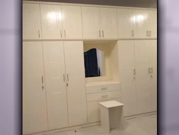 Wardrobes & Dressers - Doha Furniture  - Wardrobes  - Beige