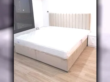 Beds - King  - Yellow  - Mattress Included