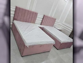 Beds - Single  - Pink  - Mattress Included