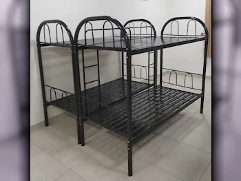 Beds - Double bunk  - Black  - Mattress Included