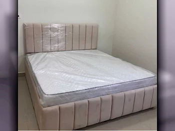 Beds - King  - Brown  - Mattress Included