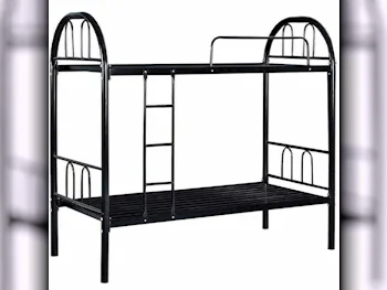 Beds - Double bunk  - Black  - Mattress Included