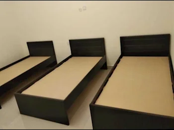 Beds - Single  - Brown  - Mattress Included