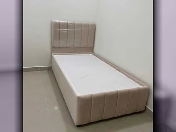 Beds - Single  - Brown  - Mattress Included