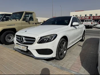 Mercedes-Benz  C-Class  200  2016  Automatic  171,000 Km  4 Cylinder  Rear Wheel Drive (RWD)  Sedan  White