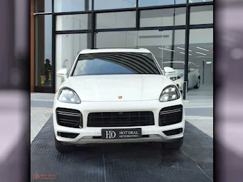  Porsche  Cayenne  Turbo  2018  Automatic  85,500 Km  8 Cylinder  Four Wheel Drive (4WD)  SUV  White  With Warranty