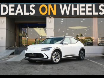 Genesis  GV 60  2024  Automatic  500 Km  0 Cylinder  Rear Wheel Drive (RWD)  SUV  White