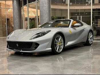 Ferrari  812  GTS  2021  Automatic  4,000 Km  12 Cylinder  Rear Wheel Drive (RWD)  Convertible  Gray  With Warranty