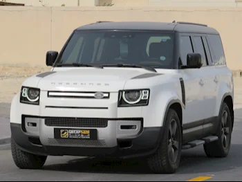 Land Rover  Defender  130 HSE  2023  Automatic  44,000 Km  6 Cylinder  Four Wheel Drive (4WD)  SUV  White  With Warranty