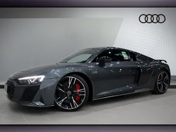 Audi  R8  V10 Plus  2023  Automatic  0 Km  10 Cylinder  All Wheel Drive (AWD)  Coupe / Sport  Gray  With Warranty