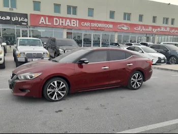 Nissan  Maxima  SV  2016  Automatic  183,000 Km  6 Cylinder  Rear Wheel Drive (RWD)  Sedan  Maroon