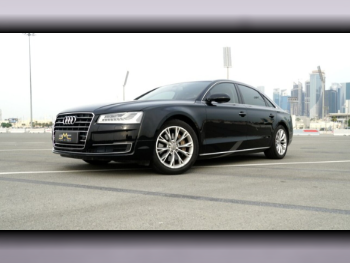Audi  A8  50 TFSI  2017  Automatic  39,000 Km  6 Cylinder  All Wheel Drive (AWD)  Sedan  Black