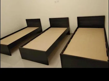 Beds - Single  - Brown  - Mattress Included