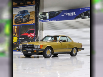 Mercedes-Benz  450 SL  1976  Automatic  53,000 Km  4 Cylinder  Front Wheel Drive (FWD)  Classic  Gold