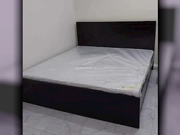 Beds - King  - Brown  - Mattress Included
