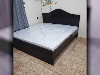 Beds - Queen  - Brown  - Mattress Included