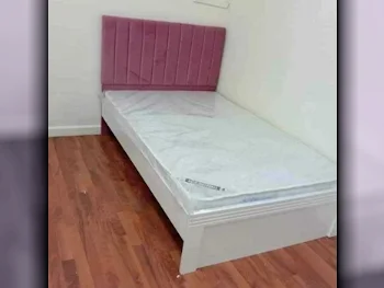 Beds - Single  - Pink  - Mattress Included
