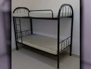 Beds - Double bunk  - Black  - Mattress Included