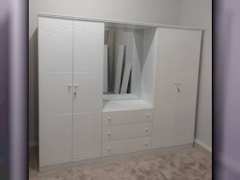 Wardrobes & Dressers - Doha Furniture  - Wardrobes  - White
