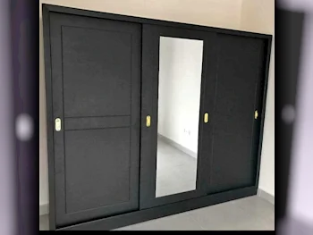 Wardrobes & Dressers - Doha Furniture  - Wardrobes  - Black
