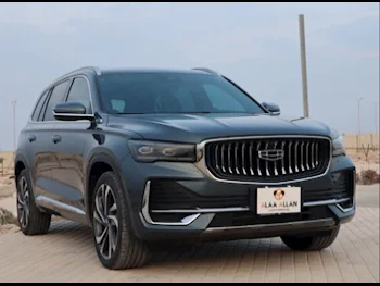 Geely  manjaro  2023  Automatic  17,500 Km  4 Cylinder  Rear Wheel Drive (RWD)  SUV  Green  With Warranty