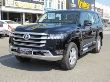 تويوتا  لاند كروزر  جي اكس ار  2025  اوتوماتيك  0 كم  6 سلندر  دفع رباعي  اس يو في  أسود  تحت الضمان