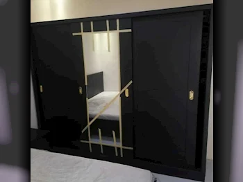 Wardrobes & Dressers - Doha Furniture  - Wardrobes  - Black
