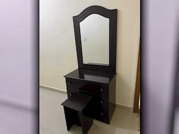 Wardrobes & Dressers - Doha Furniture  - Dressing Table, Mirror, Chair & 2 Shelving Units  - Blue
