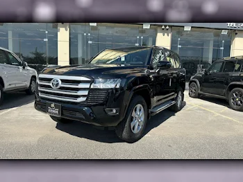 تويوتا  لاند كروزر  جي اكس ار  2024  اوتوماتيك  0 كم  6 سلندر  دفع رباعي  اس يو في  أسود  تحت الضمان