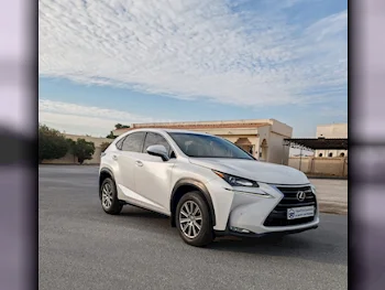 Lexus  NX  200 T  2016  Automatic  111,000 Km  4 Cylinder  Four Wheel Drive (4WD)  SUV  White