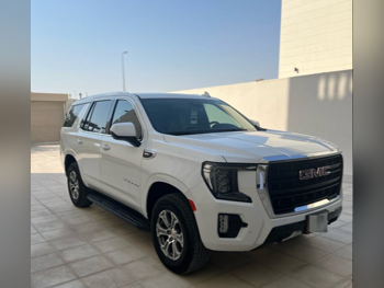 جي ام سي  يوكون  اس ال اي  2024  اوتوماتيك  34,000 كم  8 سلندر  دفع رباعي  اس يو في  أبيض  تحت الضمان