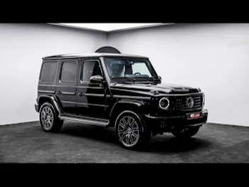 Mercedes-Benz  G-Class  500  2025  Automatic  0 Km  8 Cylinder  Four Wheel Drive (4WD)  SUV  Black  With Warranty