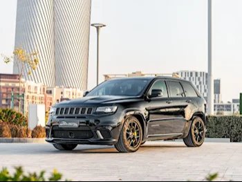 Jeep  Grand Cherokee  TrackHawk  2018  Automatic  124,000 Km  8 Cylinder  Four Wheel Drive (4WD)  SUV  Black  With Warranty