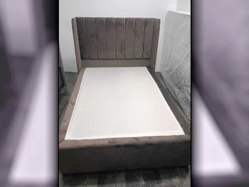 Beds - Single  - Brown  - Mattress Included