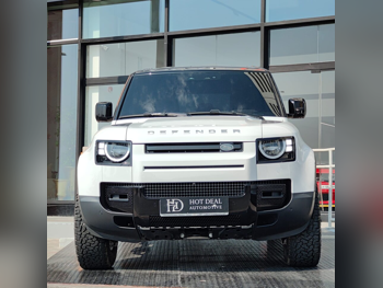 لاند روفر  ديفيندر  110  2024  اوتوماتيك  20,000 كم  6 سلندر  دفع رباعي  اس يو في  أبيض  تحت الضمان