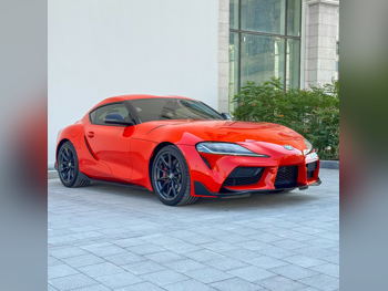 Toyota  Supra  GR  2024  Automatic  35,000 Km  6 Cylinder  Rear Wheel Drive (RWD)  Coupe / Sport  Orange  With Warranty