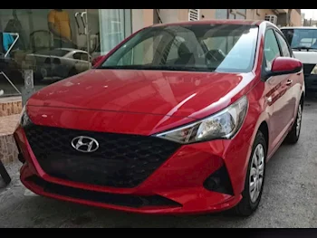 Hyundai  Accent  4 Cylinder  Sedan  Red  2023