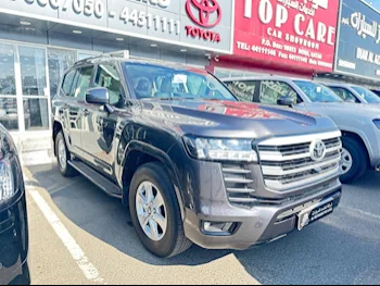 تويوتا  لاند كروزر  جي اكس ار توين توربو  2024  اوتوماتيك  0 كم  6 سلندر  دفع رباعي  اس يو في  رمادي  تحت الضمان