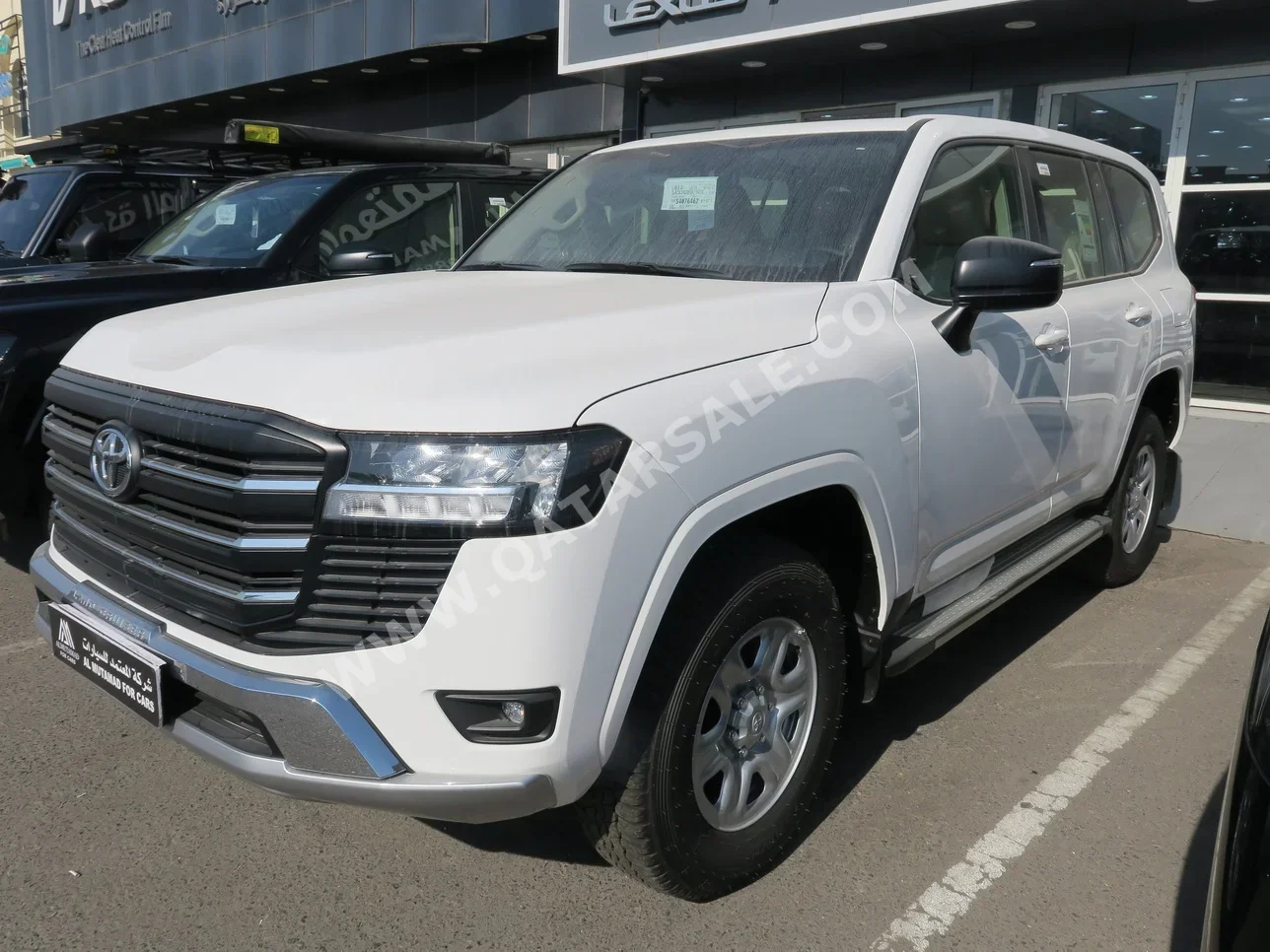 تويوتا  لاند كروزر  جي اكس  2025  اوتوماتيك  0 كم  6 سلندر  دفع رباعي  اس يو في  أبيض  تحت الضمان