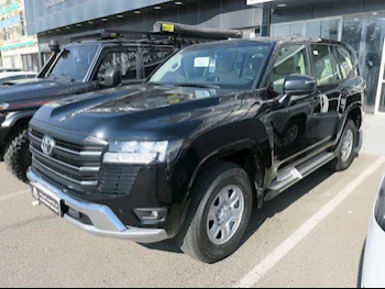 تويوتا  لاند كروزر  جي اكس  2025  اوتوماتيك  0 كم  6 سلندر  دفع رباعي  اس يو في  أسود  تحت الضمان