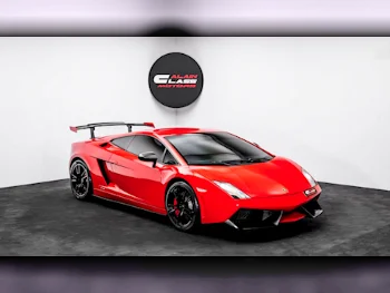 Lamborghini  Gallardo  Super Trofeo Stradale  2012  Automatic  7,840 Km  10 Cylinder  Rear Wheel Drive (RWD)  Coupe / Sport  Red