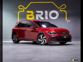 فوكس واغن  غولف  جي تي اي  2021  اوتوماتيك  29,000 كم  4 سلندر  سحب امامي  هاتشباك  أحمر